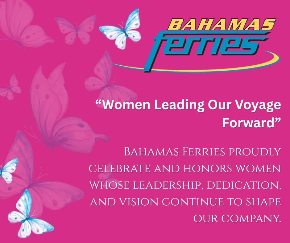 Today we celebrate the women who keep our islands moving.💐🩷

Tag a woman who inspires you below and let’s celebrate her today.🩷

#InternationalWomensDay #BahamasFerries #WomenWhoInspire #WomenOfTheBahamas