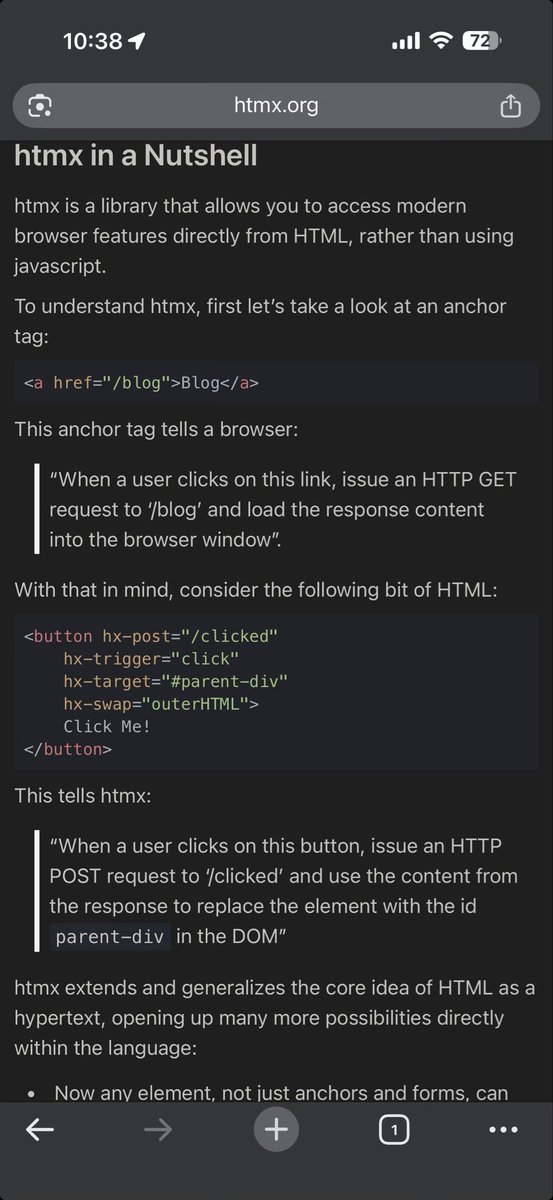最近また htmx が話題になってるけど、こういう非標準の独自構文はオワコン化したときに壮大な技術負債になるのが目に見えてるんだよなぁ…