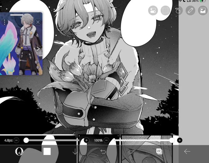 久々のグレスケほまに楽し 