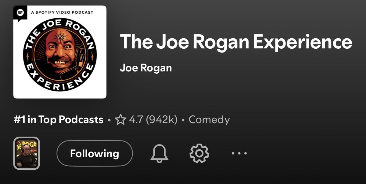markleishear's tweet photo. @dbongino Looks believable. 😂 where is Joe Rogan… the most popular podcast in the world?  SMH https://t.co/Vao4uDuw7T