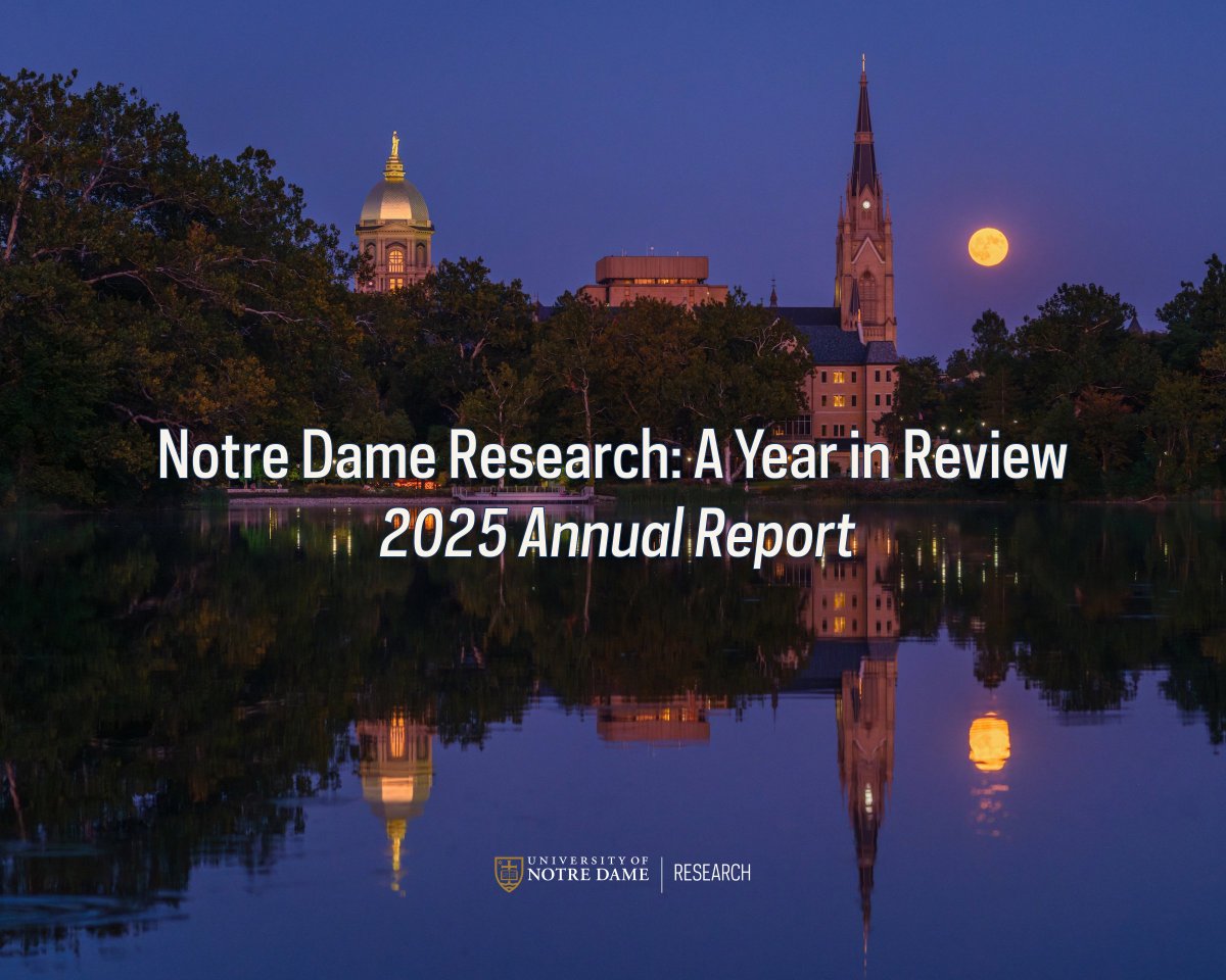 Notre Dame Research tweet media