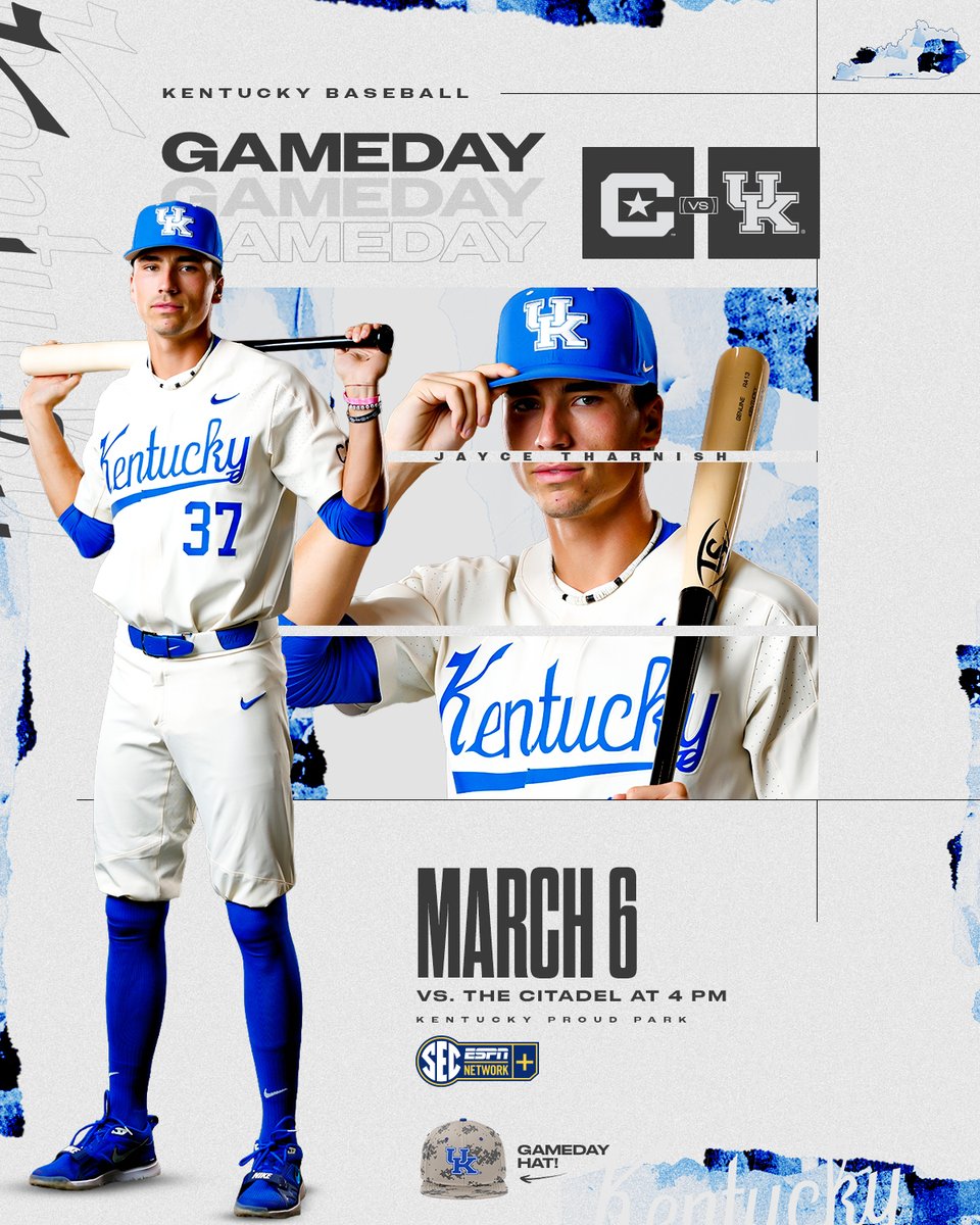 Final non-conference series starts this afternoon.

🆚 The Citadel
🏟️ KPP
⌚️ 4 p.m. ET
📺 SECN+
📻 <a href="/UKSportsNetwork/">UK Sports Network</a> 
📊 tinyurl.com/5h9cj58w
🎫 UKBaseballTix.com