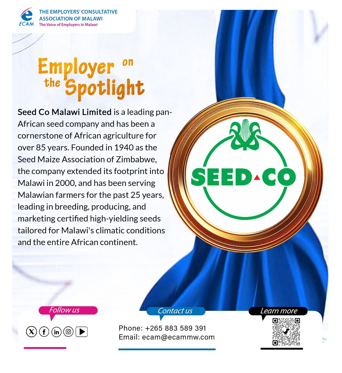 ecam_m's tweet photo. Meet #seedcoMalawiLtd https://t.co/fwd9Iz7tSJ