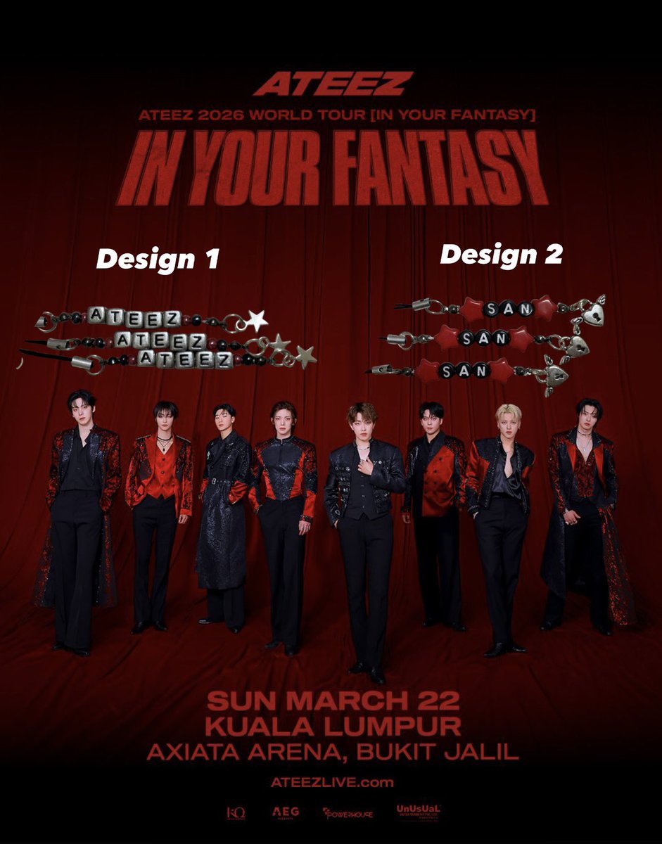 azmhhhhhh_'s tweet photo. ATEEZ IN YOUR FANTASY IN KUALA LUMPUR❤️

Atiny!!! Ateez finally in KL !!!

❤️Freebies
❤️Handmade phone strap 
❤️Design 1 : ATEEZ
❤️Design 2 : SAN
❤️22/3/2026 
❤️Time : Tba
❤️Location : Tba 
❤️30+++ pcs per design

See youuu ❤️❤️❤️

#ATEEZinKL #ATEEZ #ATINY https://t.co/J63it6c4fC