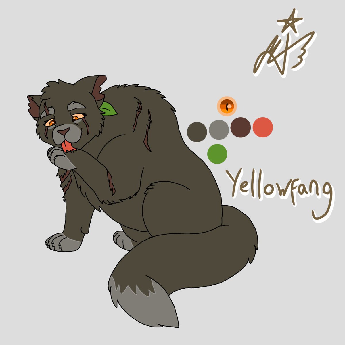 YulieGhoul's tweet photo. our dear grandma✨️
#warriorcats #Yellowfang #warriorcatsart https://t.co/nr856H6RSV