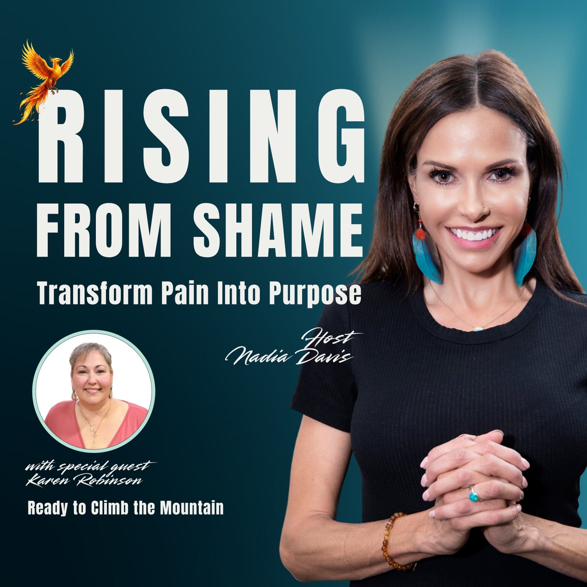 healthrivedream's tweet image. I’m honored to be a guest on Nadia’s podcast, Rising from Shame! We talk about trauma healing, rejecting self-blame, and stepping from pain into empowerment.

Listen here: 👉 nadia-davis.com/latest-episode…

#RisingFromShame #KarenRobinson