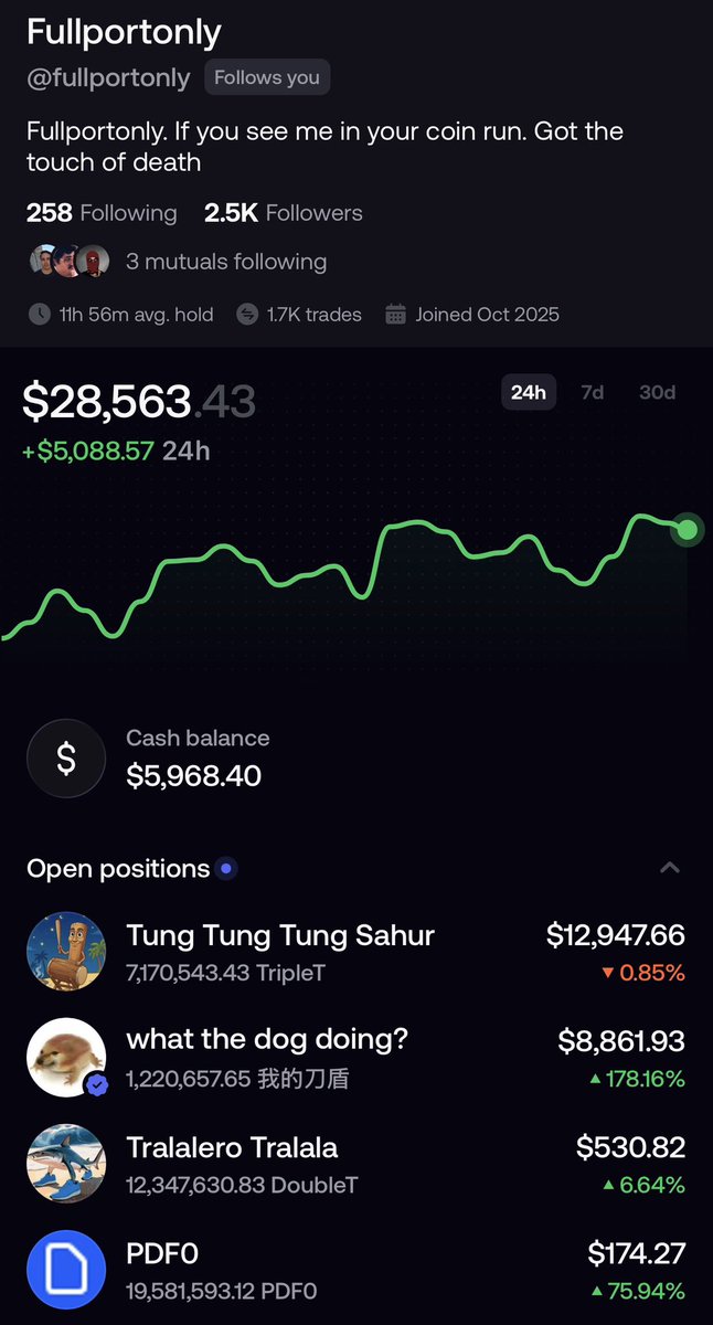 lowcap_hunter's tweet photo. before you say things to me 

just a quick reminder that i'm giving volume to whatever i trade

whales like him follow me on fomo

#pdf0 https://t.co/njjB430CGL