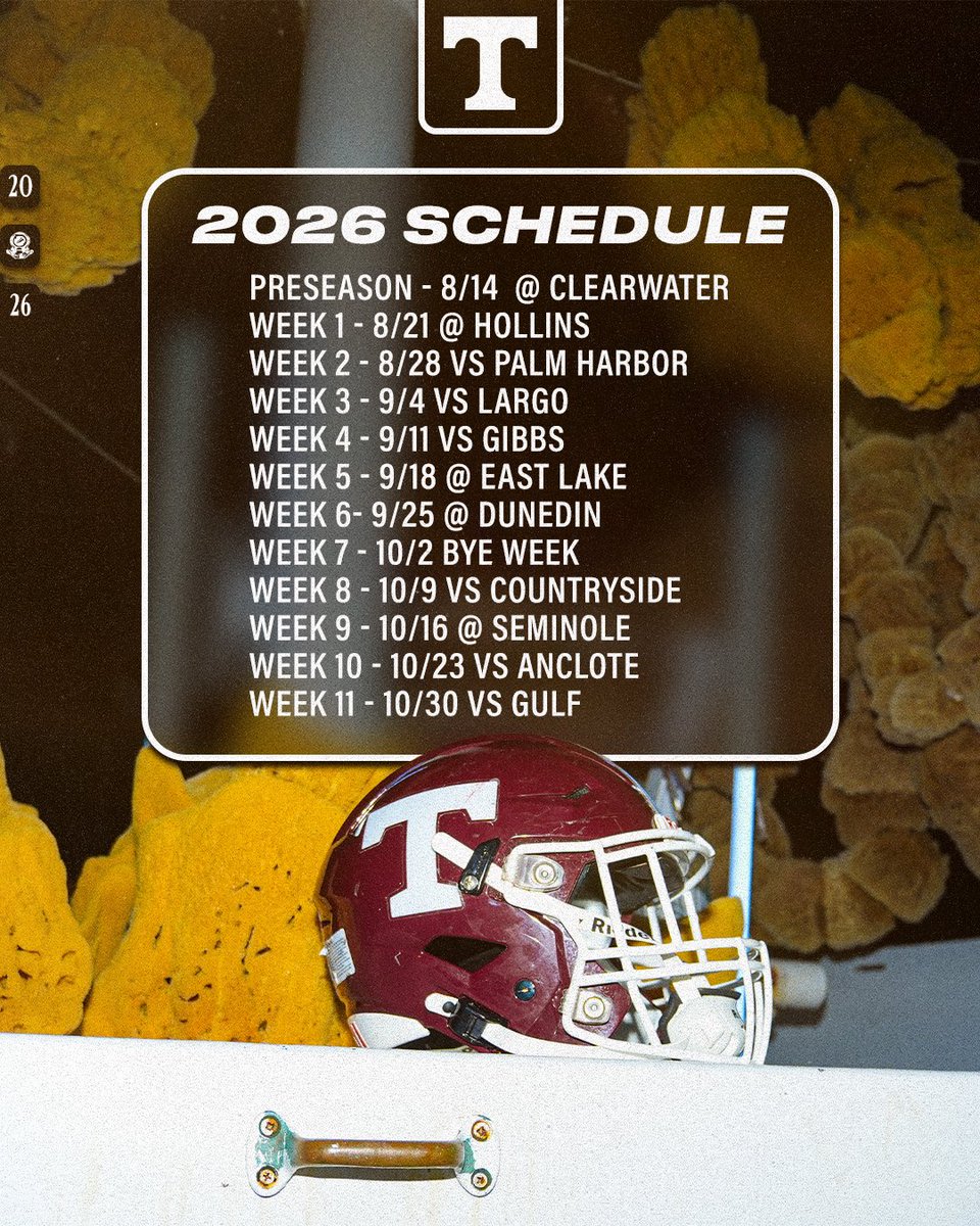 Tarpon Springs Football tweet media