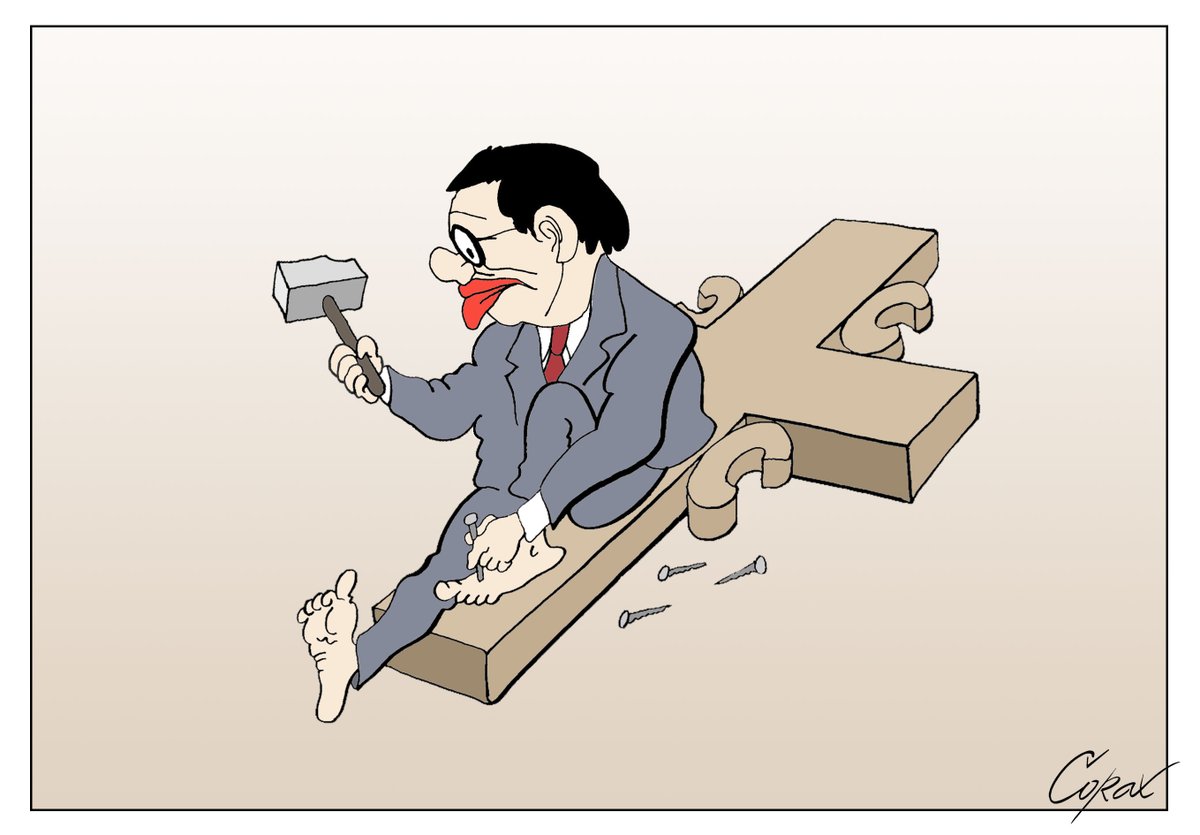OnlineDanas's tweet image. Više #Corax karikatura pogledajte na portalu #Danas danas.rs/corax/