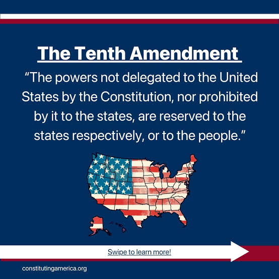 EastSideTea's tweet photo. We established a Federal government and an executive branch after the failure of the Articles of Confederation to support states encountering uprisings and manage our interactions with the world outside of the United States of America.

The federal government was not created as a goodie basket for the people of the United States. The US Constitution was specifically crafted to limit the power of the federal government in state and local affairs. 

For further review, read the 10th amendment.