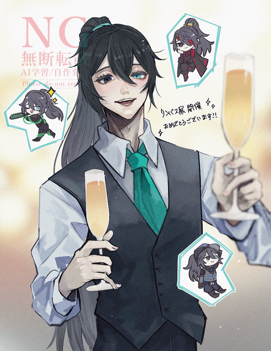 Rere_66game's tweet photo. #LCB #림버스 #LimbusCompany
㊗️リンバス展 開催🎊🙌
公募の際に描いたイラストです https://t.co/8auYesI7Ia