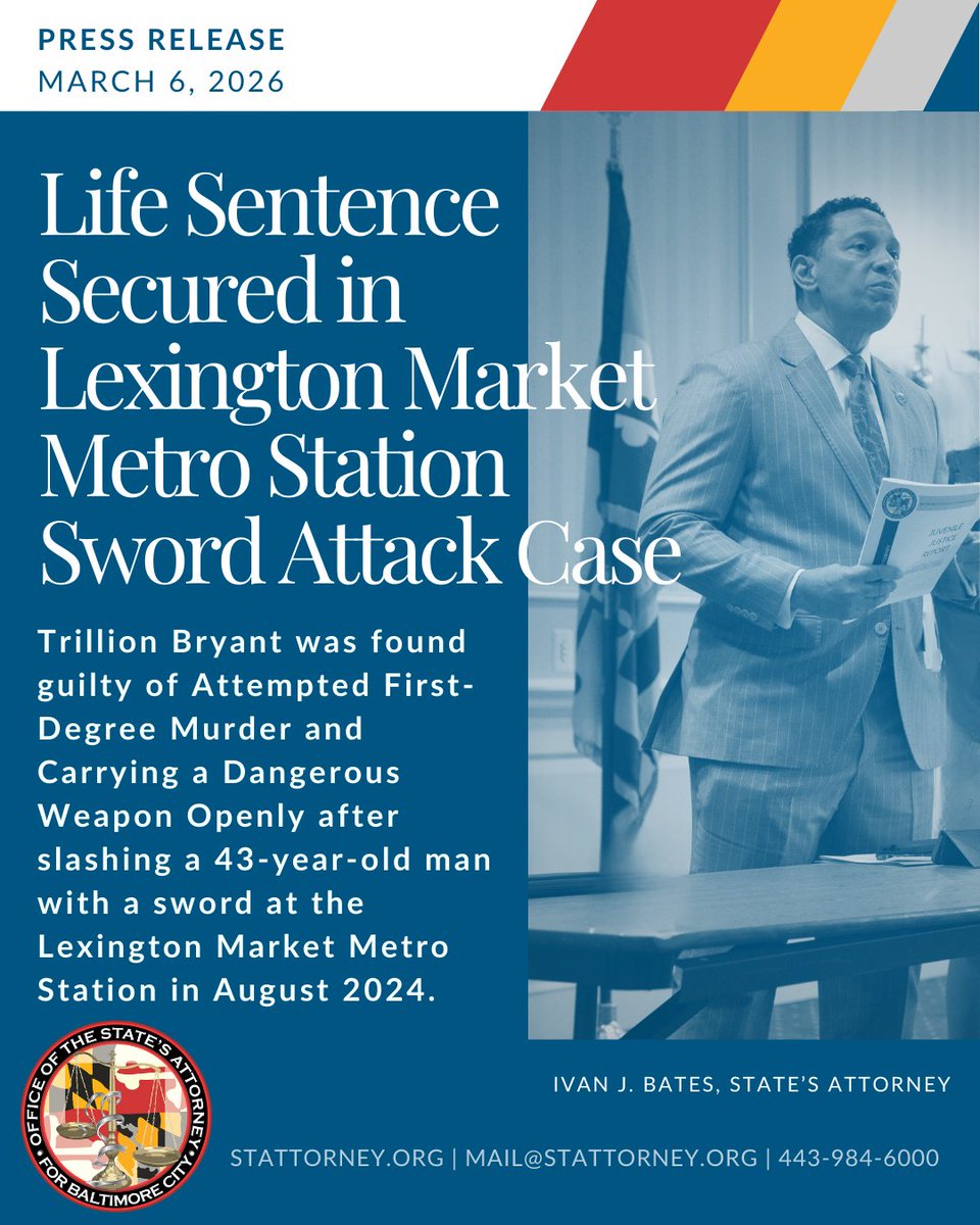 Baltimore City State's Attorney's Office tweet media