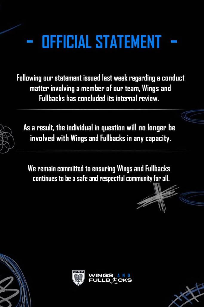 Wings & Fullbacks tweet media