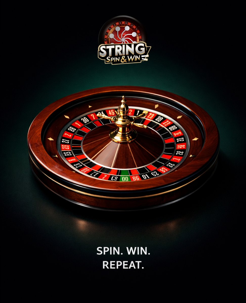 StringGames_'s tweet image. 🎰 SPIN. WIN. REPEAT.

One wheel. One move.
Endless chances to win crypto.
Ready to go again? 🔄💰
🔗 t.me/StringSpinBot

#SpinWinRepeat #CryptoGaming #SpinToWin #EarnCrypto #TelegramGames