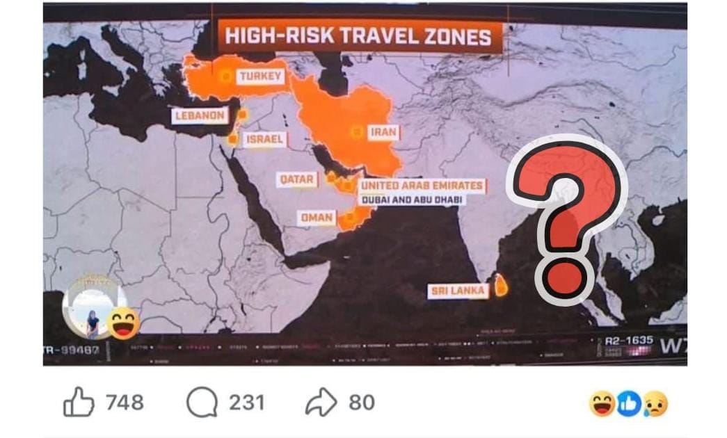 If it’s not on Smartraveller, Aussies know it’s not fair dinkum travel advice. Despite some misleading messages circulating online, such as this one, Australia’s travel advice level for Sri Lanka has not changed. 

For accurate and up-to-date information, Australians should