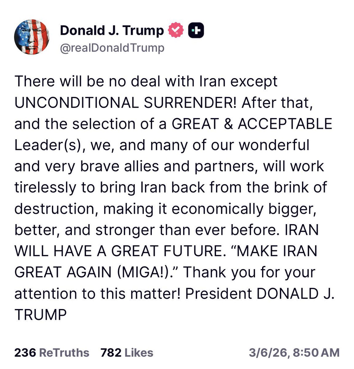 Republicans against Trump tweet media