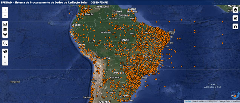 O INPE disponibiliza ao público o SPDRAD3, uma solução computacional desenvolvida pela Divisão de Satélites e Sensores Meteorológicos para ampliar o acesso às informações sobre radiação solar; conheça mundogeo.com/2026/03/06/inp…