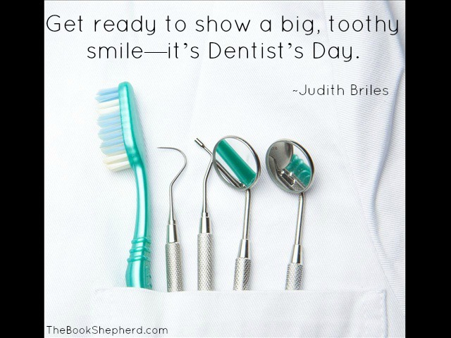mybookshepherd's tweet image. Get ready to show a big, toothy smile - It's Dentist Day. 

TheBookShepherd.com
#DentistDay #DentalCare #HealthySmile #OralHealth #SmileBright