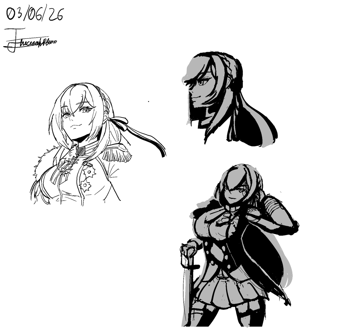 TheCEOofBlue's tweet photo. Day 13 of daily drawing (lineart and values) https://t.co/fPL5q2PDiV
