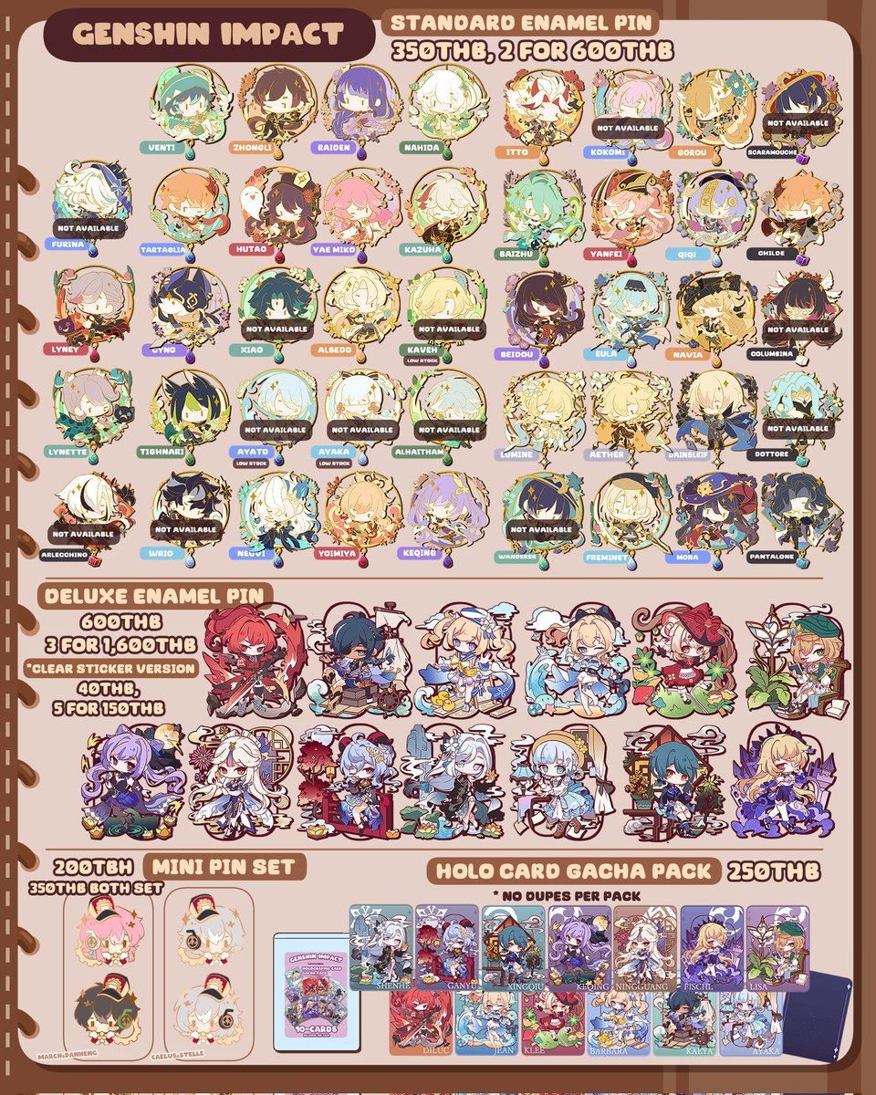 cappuccinekoo's tweet photo. My catalog for Comic Square 9 in Thailand! 🇹🇭

Booth M43-44
Mostly Hoyo, DC Batfam, Arcane and a bunch of mixed/niche fandoms 👋
Cash is muchhh appreciated! 

#ComicSquare9 #CQ9_SUN #CQ9_SAT https://t.co/819JWdBhk9