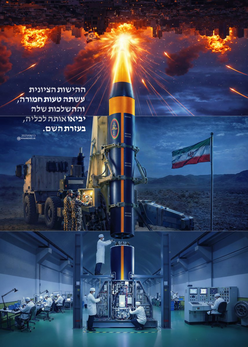 Khamenei.ir Hebrew tweet media