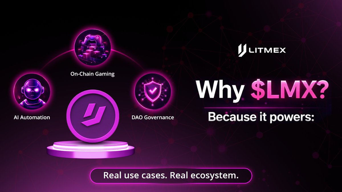 Litmexprotocol's tweet image. Most tokens promise utility.
$LMX delivers it.
Real use cases. Real ecosystem.

🔥 Presale is LIVE
Secure your position before the next phase.

🔗 litmexpresale.com
Contract: Bm2y8RLPLeZuvUfQ7m3UKRiHGewTpzYt7pX8ZpzimM7d

#LMX #Blockchain #presale #Presalecrypto