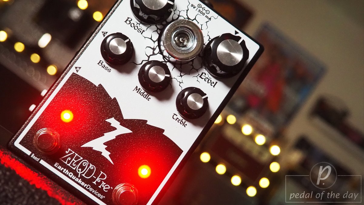 pedaloftheday's tweet image. Let's take a look at the new ZEQD-Pre All-Analog Tube Preamp today, a collab from @EarthQuakerDev &amp;amp; @drzamps!! Demo &amp;amp; review out now (thanks to @SweetwaterSound) - cheers!!

youtu.be/JmRwSV8M9L0

pedal-of-the-day.com/2026/03/06/ear…

#guitarpedals #earthquakerdevices #DRZ #sweetwater