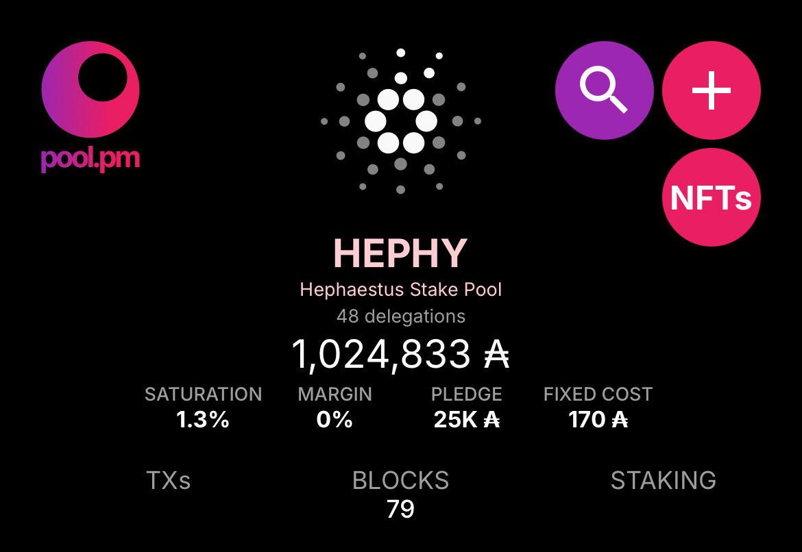 HEPHY Stake Pool | Mithril 🛡️| Icebreaker 🧊 tweet media