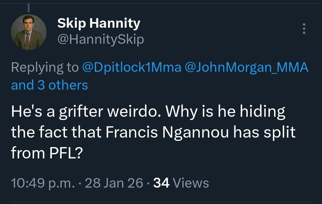 Skip Hannity tweet media