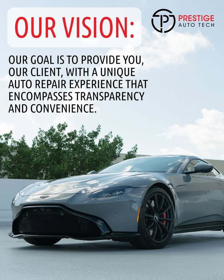 PrestigeAutoPro's tweet image. Experience unique auto repair with transparency and convenience at Prestige Auto Tech. Book your visit today! bit.ly/3E8WqRf #PrestigeAutoTech #Miami #KendallFL #PinecrestFL #NorthMiami #PompanoBeach #EuropeanRepair