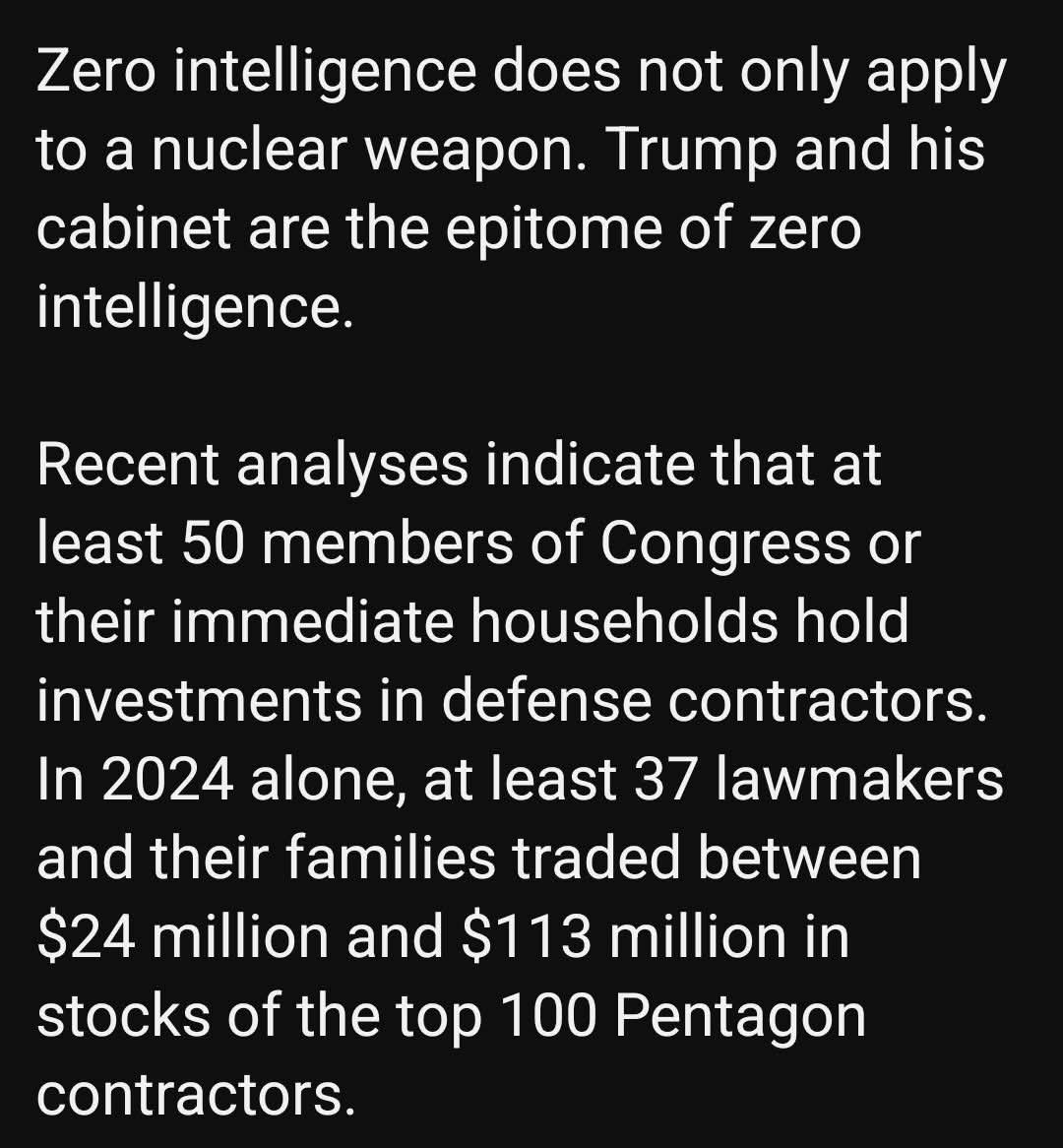 meliorist59's tweet image. Can you say #InsiderTrading
So just because they have 3rd party financial advisors or a blind trust they can get around it? 🤔
