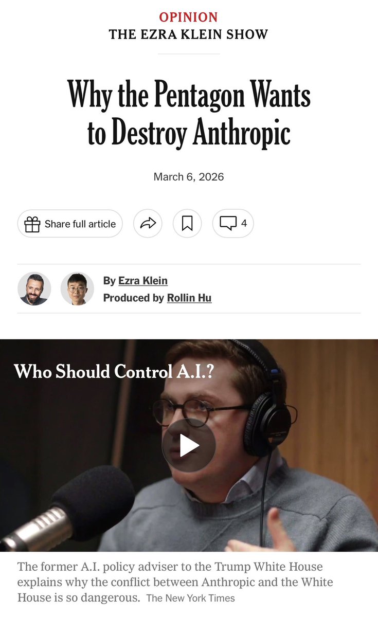 Dean W. Ball tweet media