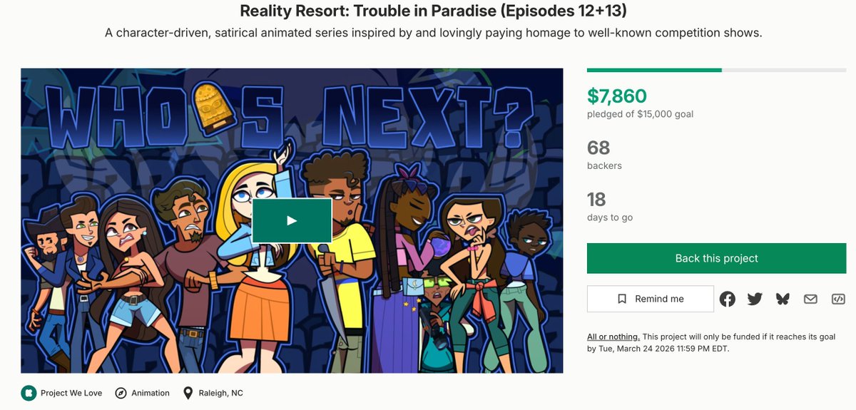 The Reality Project tweet media