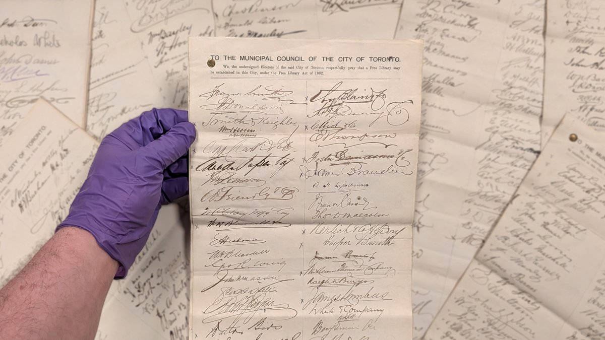 Toronto Public Library tweet media