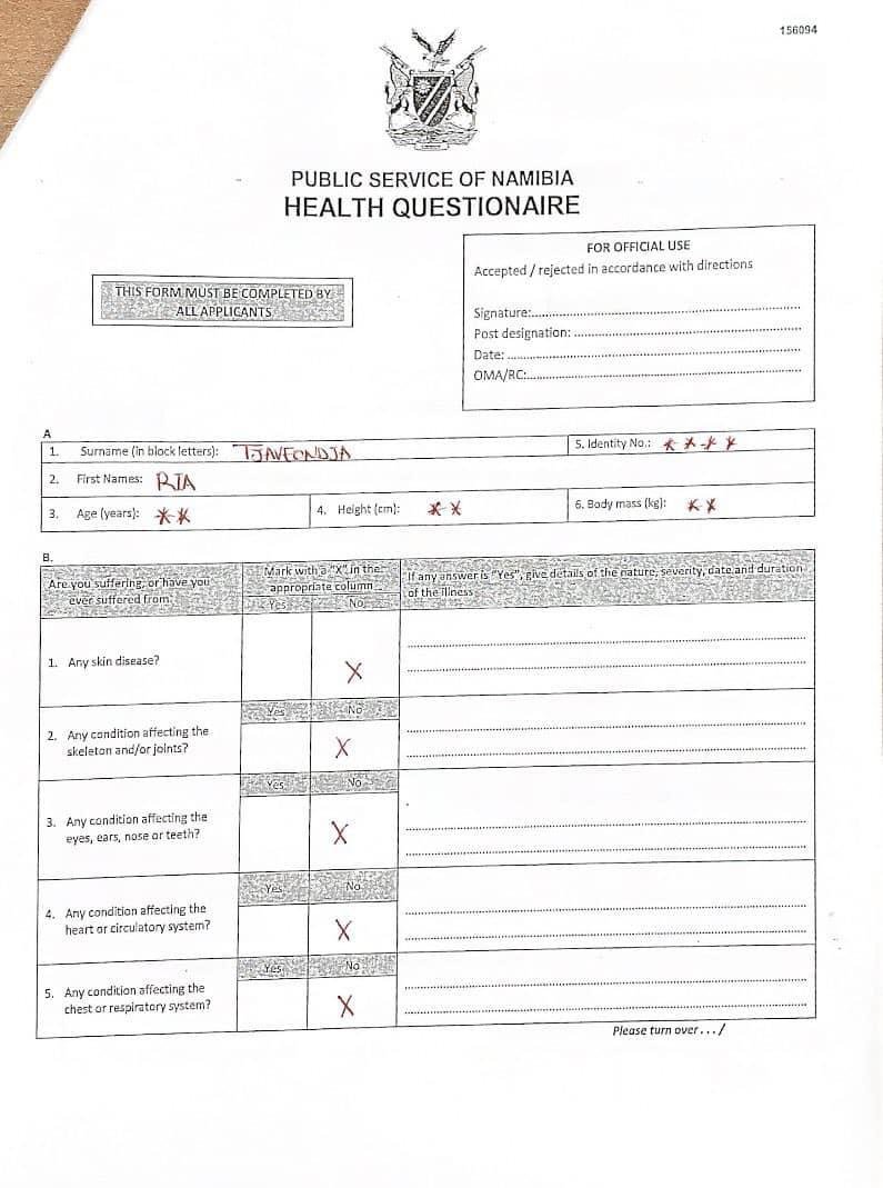 Here is how to fill in the Government form. Kindly rt!