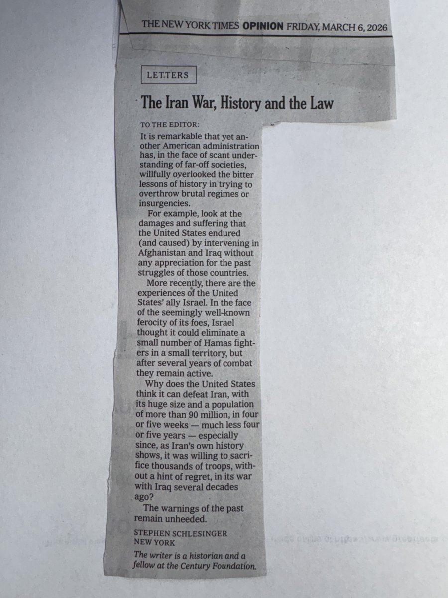 Stephen Schlesinger tweet media