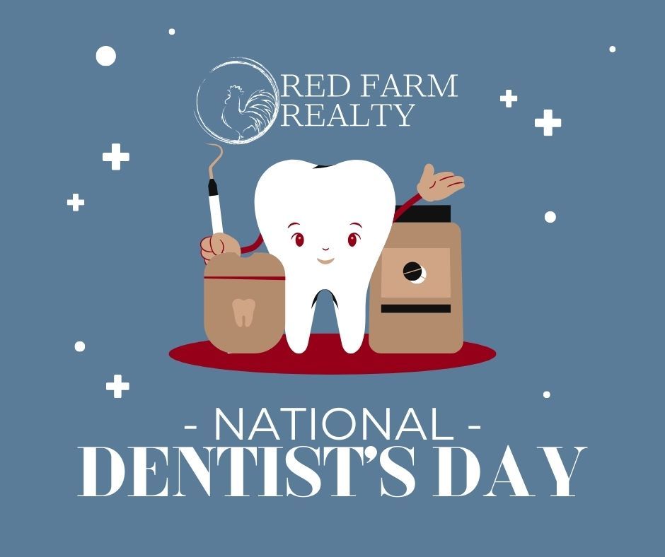 redfarmrealty's tweet image. 🦷✨ Happy National Dentist’s Day! Thanks to the hardworking dentists who keep our communities healthy and smiling. Your dedication brightens lives and builds stronger, happier neighborhoods.😁🙏🐓

#RedFarmRealty #NationalDentistsDay #FaithFamilyLand