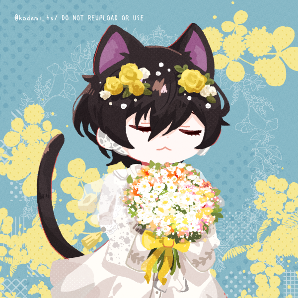 アイコン用に描いた💐