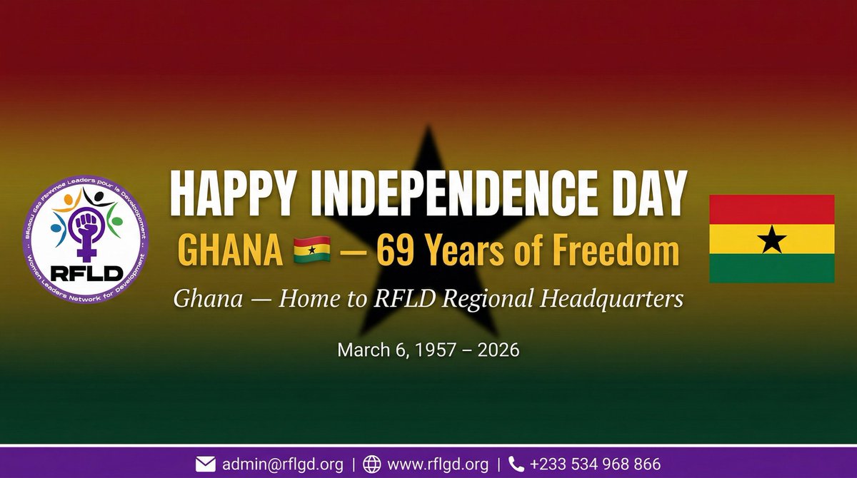 Women Leaders Network for Development (RFLD) tweet media