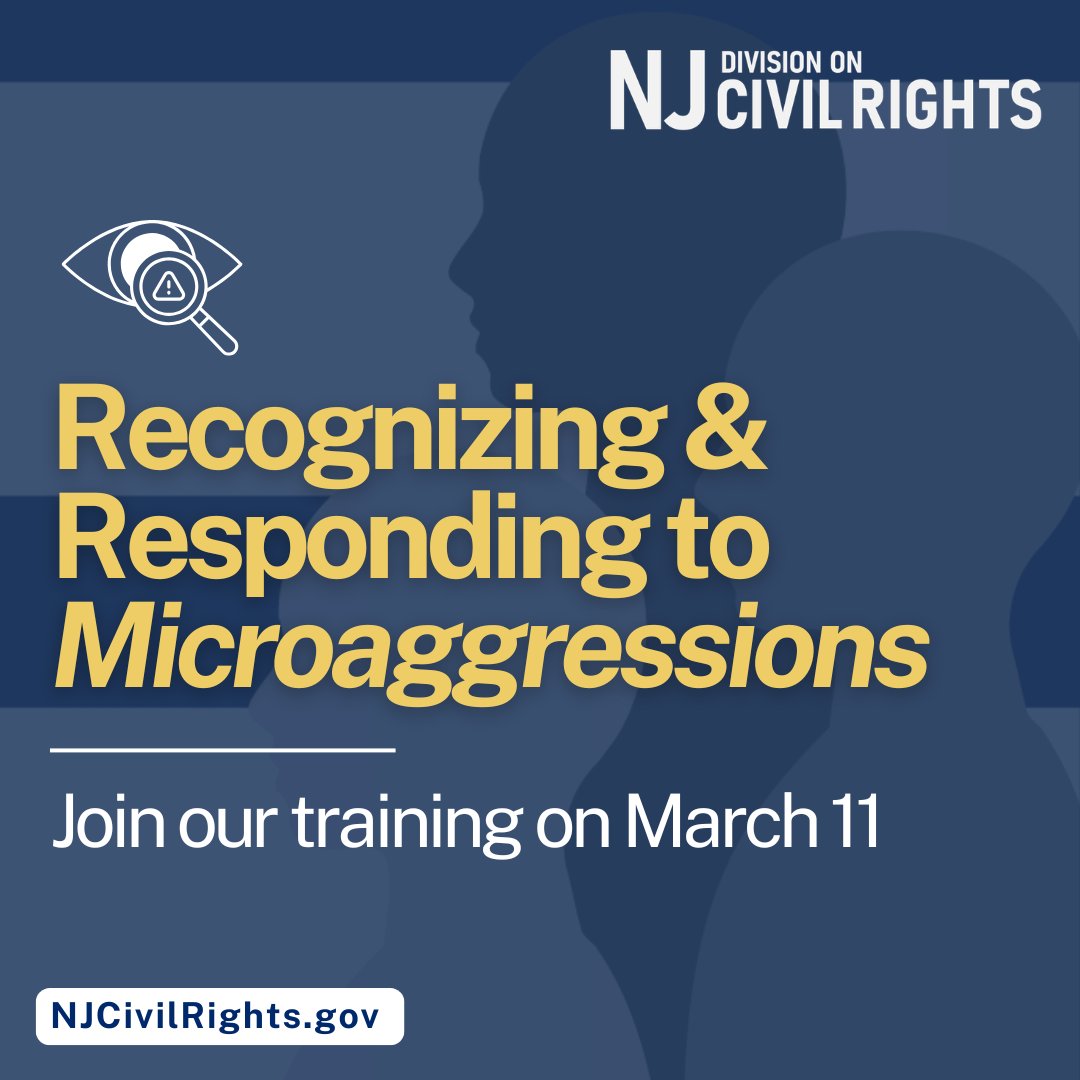 New Jersey Division on Civil Rights-DCR tweet media