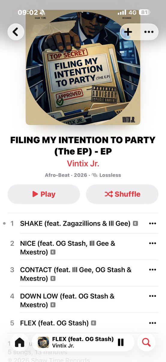 256HipHopAwards's tweet photo. Update your ugandan hiphop extended playlist from @ogstashbbb 
#FilingMyIntentionToParty

Follow on X 

Link In Comment 

#play256hiphop #FocusOn256HipHop https://t.co/GzrlBpR9FF