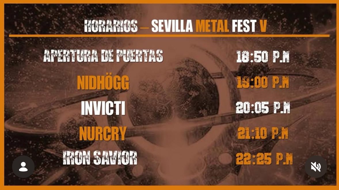 Metal en Sevilla tweet media