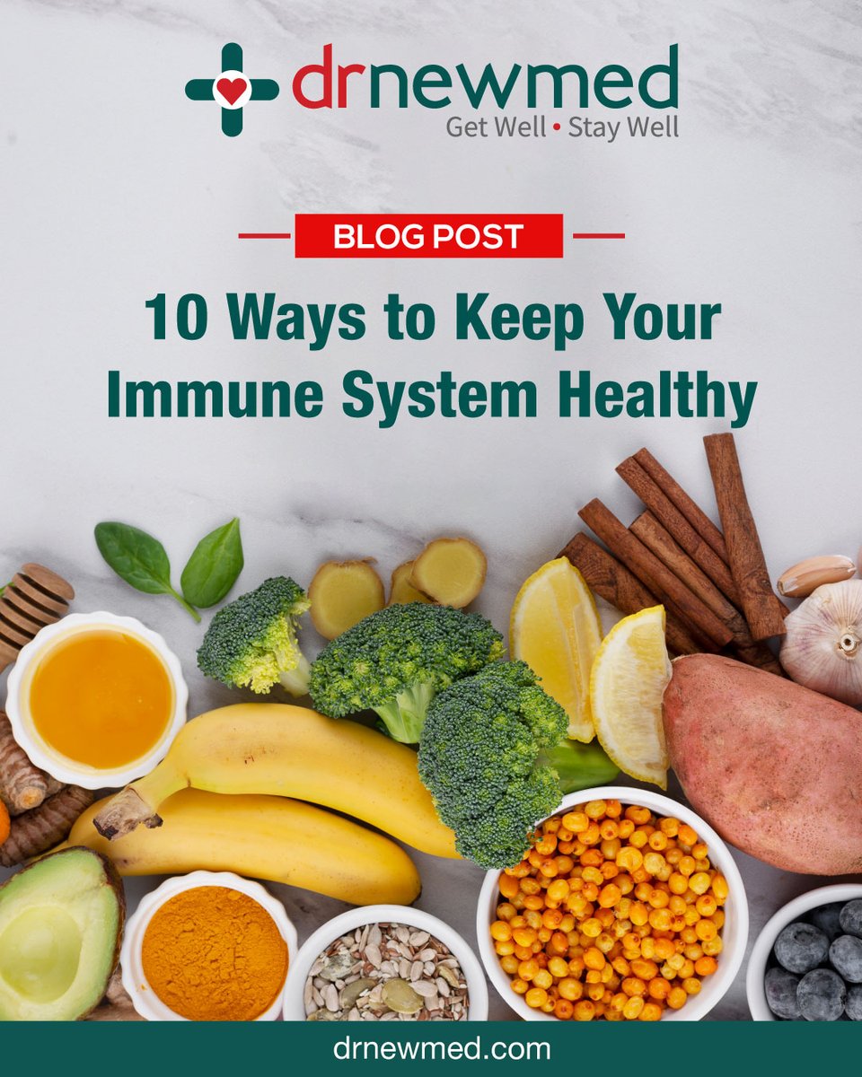 drnewmed's tweet photo. 🧬 Your immune system works every day to protect you.
Support it with smarter habits.

📖 Read the blog: https://t.co/bwkMO8KSUR

🩺 Schedule care: https://t.co/TjzRdBMdTJ

#drnewmed #primarycare #immunesupport #preventivehealth #wellness https://t.co/ZJJDJAu4Mq