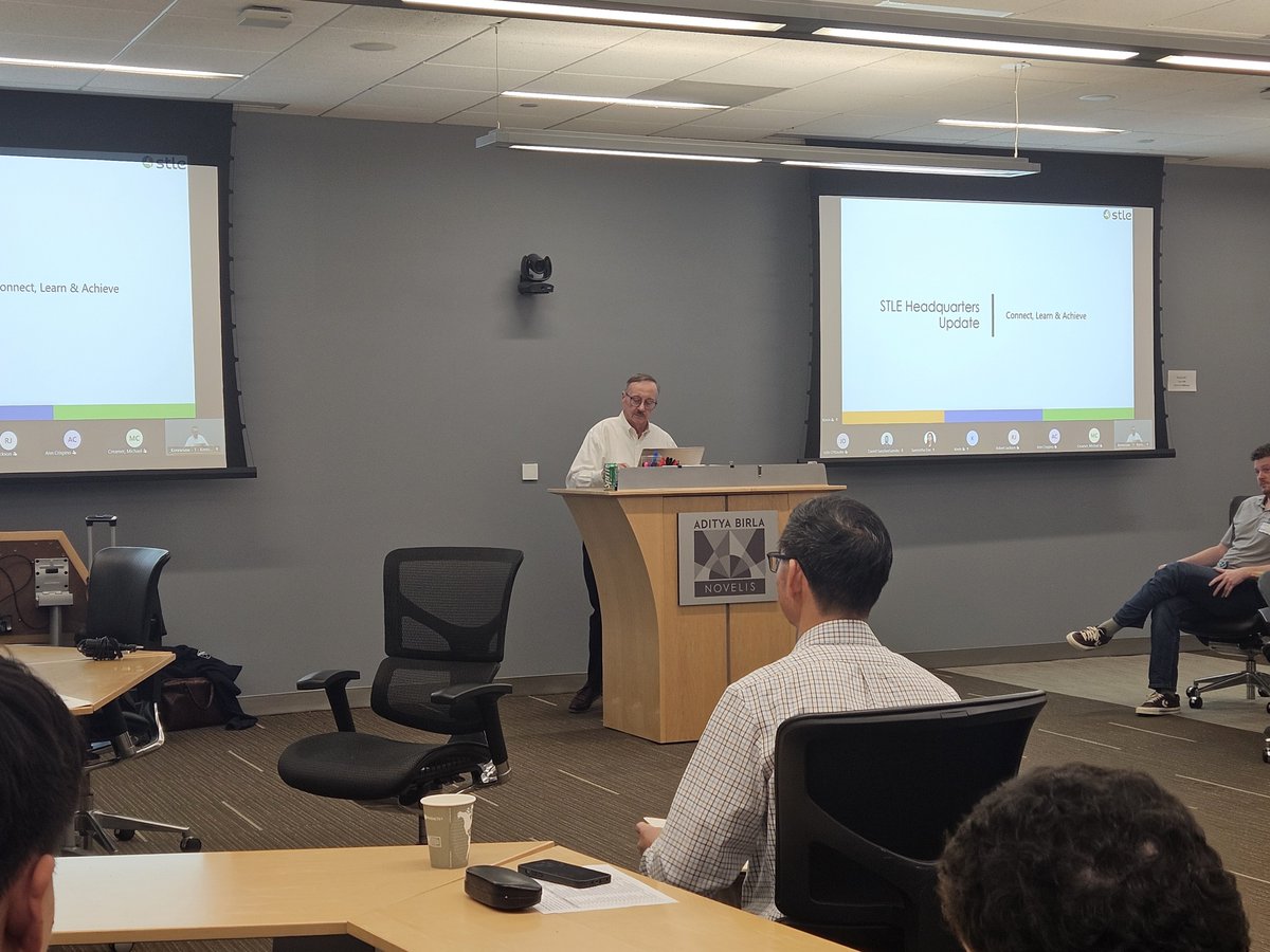 STLE_Tribology's tweet image. #STLE Executive Director Rebecca Lintow and President Kevin Delaney visited the STLE Southeast Section for its first in-person event and tour. Thank you to board members Vasu Bala and Doug Sackett for attending in support of this new STLE Local Section!

#STLEConnect