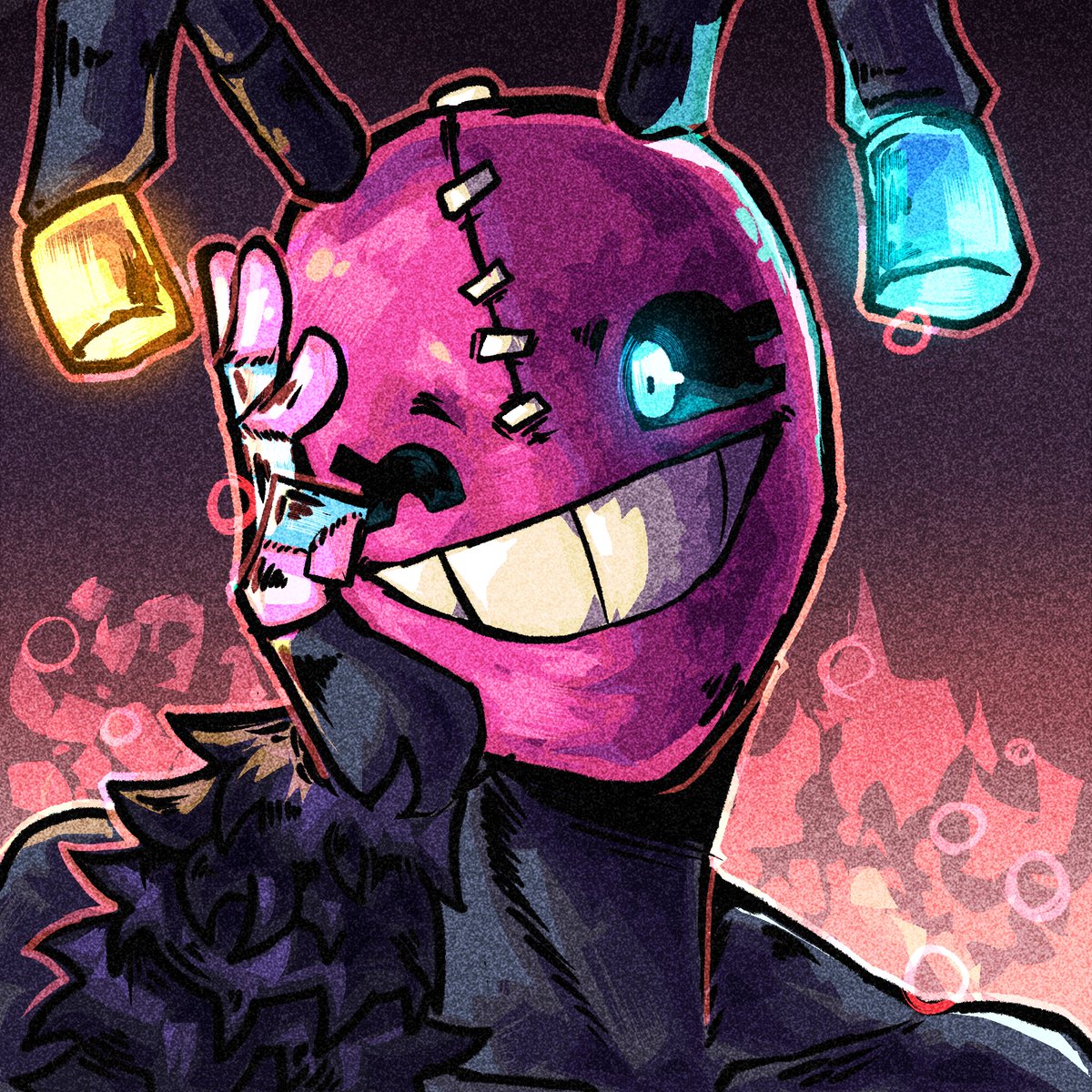 Darkteshoud's tweet photo. I'm opening one commission slot; I'm still testing this. I can make an icon like this for just $40, PayPal only https://t.co/piEqAIZapI