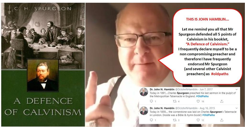weecalvin1509's tweet image. 1. The only non Calvinists I "jump on" &amp;amp; justly accuse/hypocrisy are those who accuse us of Satanic heresy etc., while lionising CHS (Satanic heretic?) etc., as #oldpaths heroes. 👀 
2. I usually enjoy preaching for &amp;amp; with non Calvinists. I certainly don't brand them as heretics.