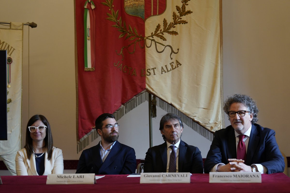 RegioneER's tweet photo. #Sport. A Rimini le Final Four di #CoppaItalia Lnp: al Flaminio tre giorni di grande basket. L’evento rientra nel #protocollo triennale tra Regione e Lega nazionale pallacanestro. La #notizia 👉 https://t.co/pCUhDoFxEm https://t.co/S0aMJqLdQB