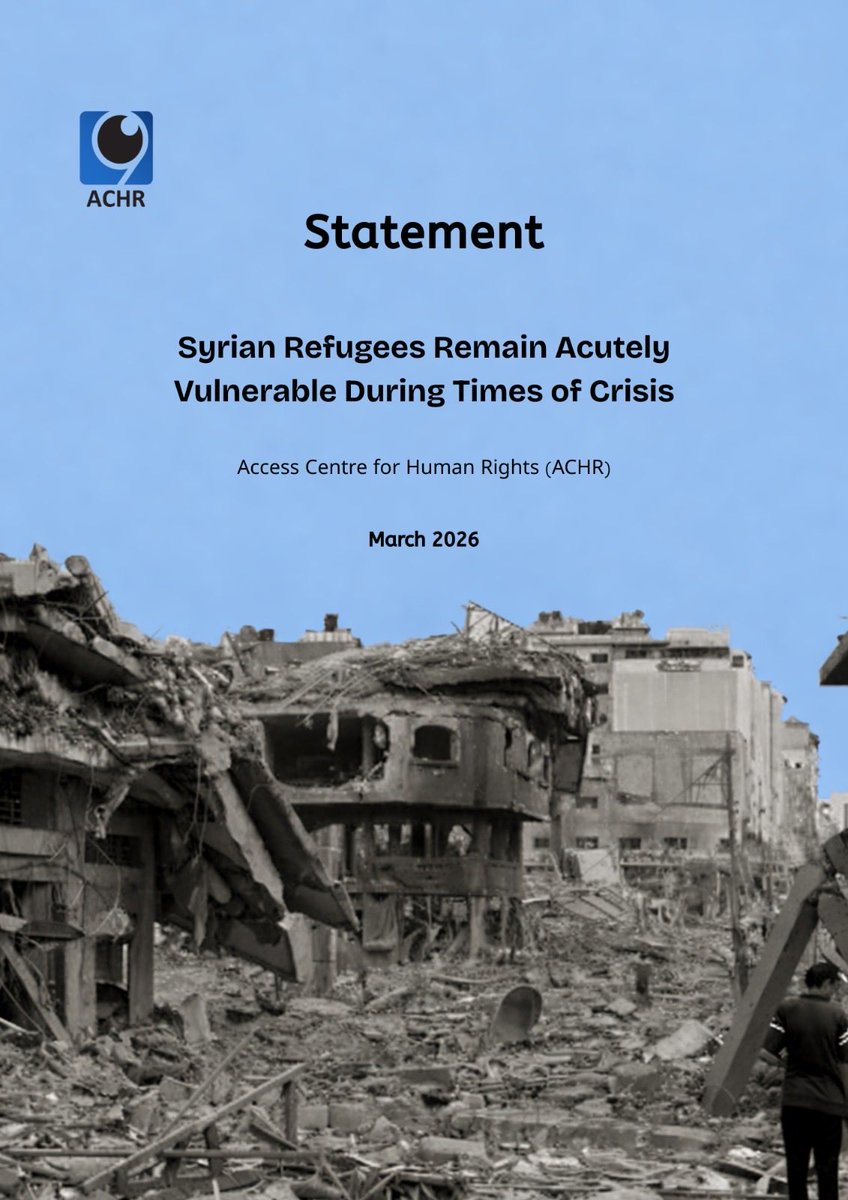 Access Center for Human Rights (ACHR) tweet media