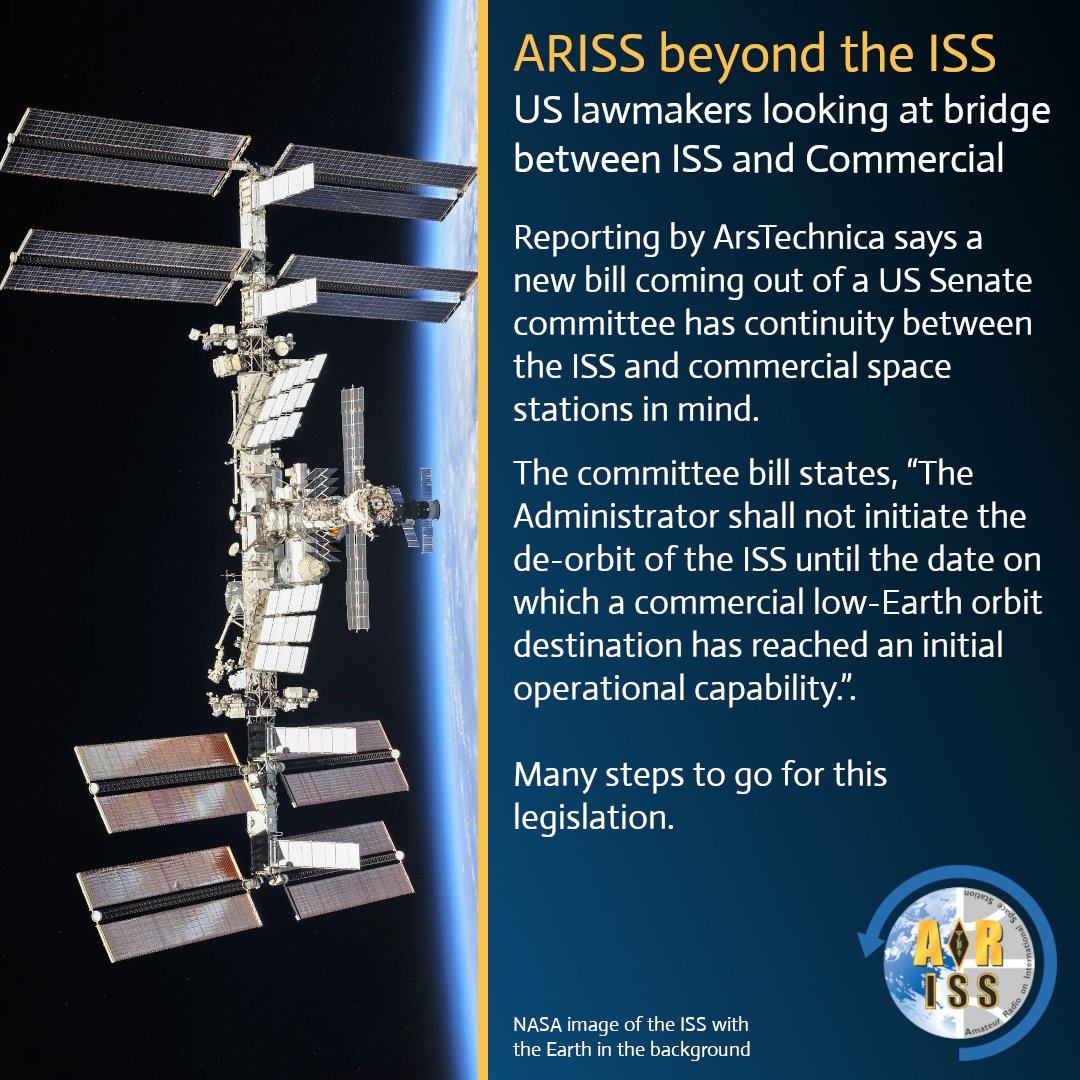 ARISS - Amateur Radio on the ISS tweet media