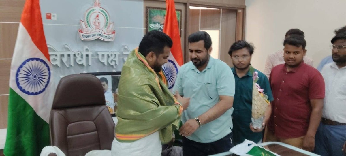 sameer_sajid_'s tweet photo. AIMIM Opposition Leader Sameer Sajid builder At municipal corporation Aurangabad https://t.co/1vf5kSGUfU